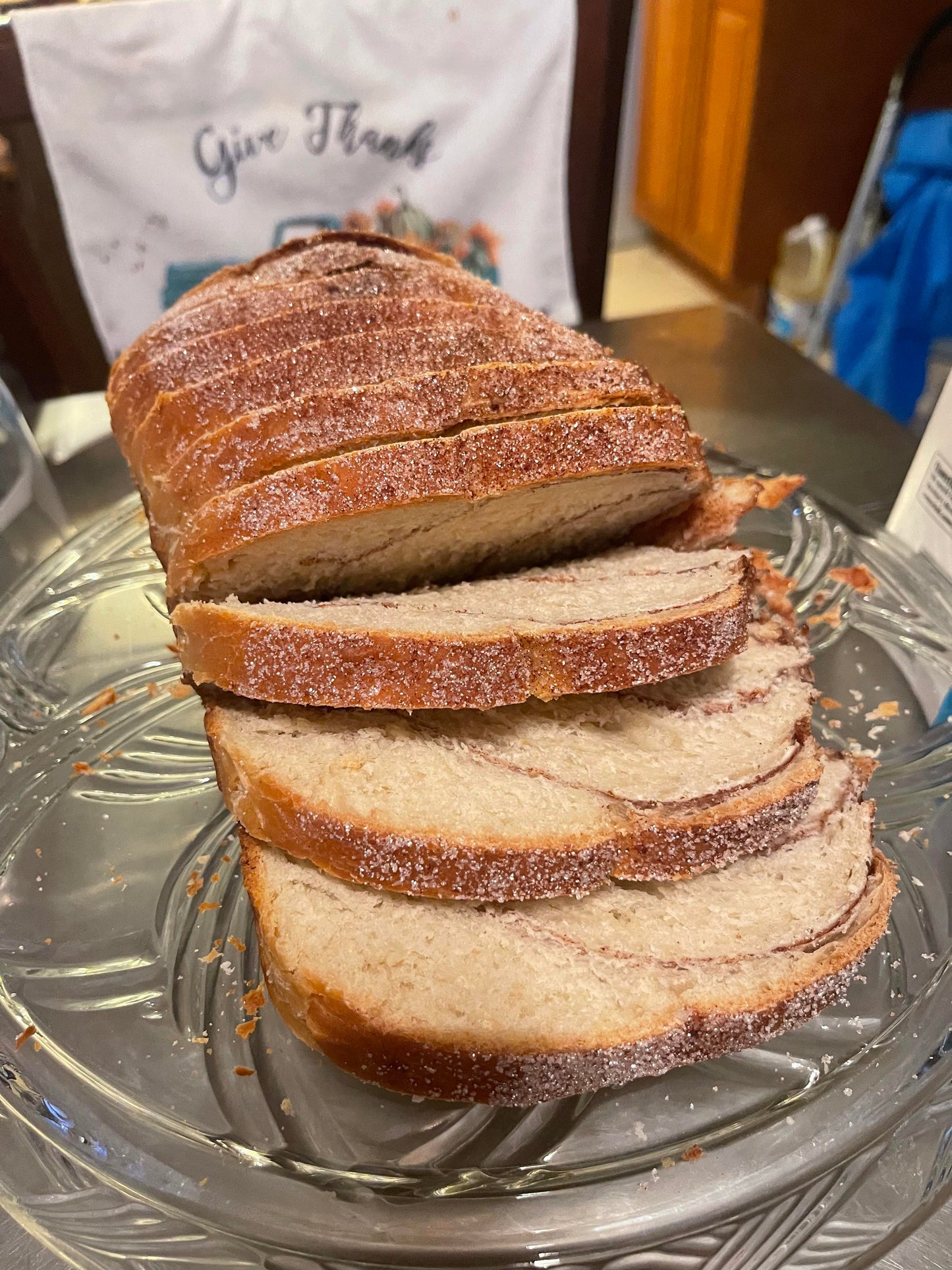 Sourdough Sandwich Loaf - Cinnamon Bread