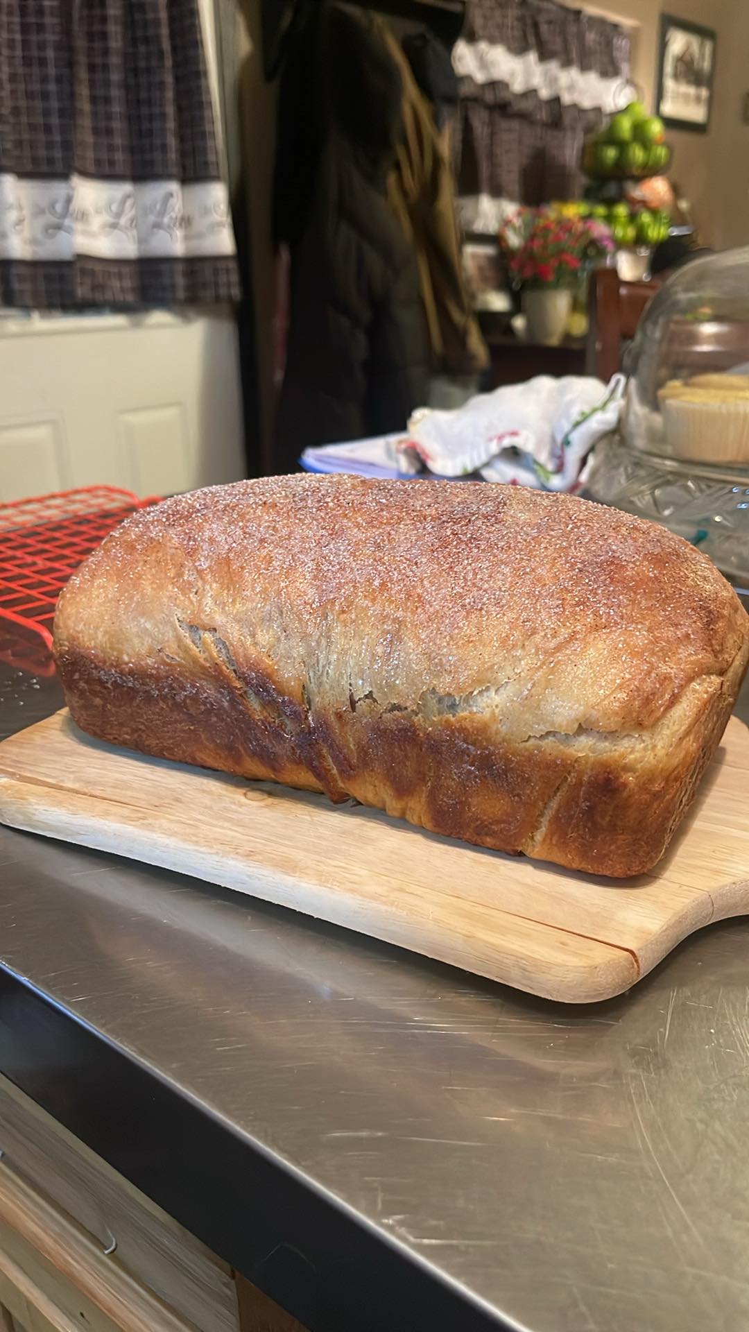 Sourdough Sandwich Loaf - Cinnamon Bread